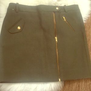 J Crew Zip up Skirt
